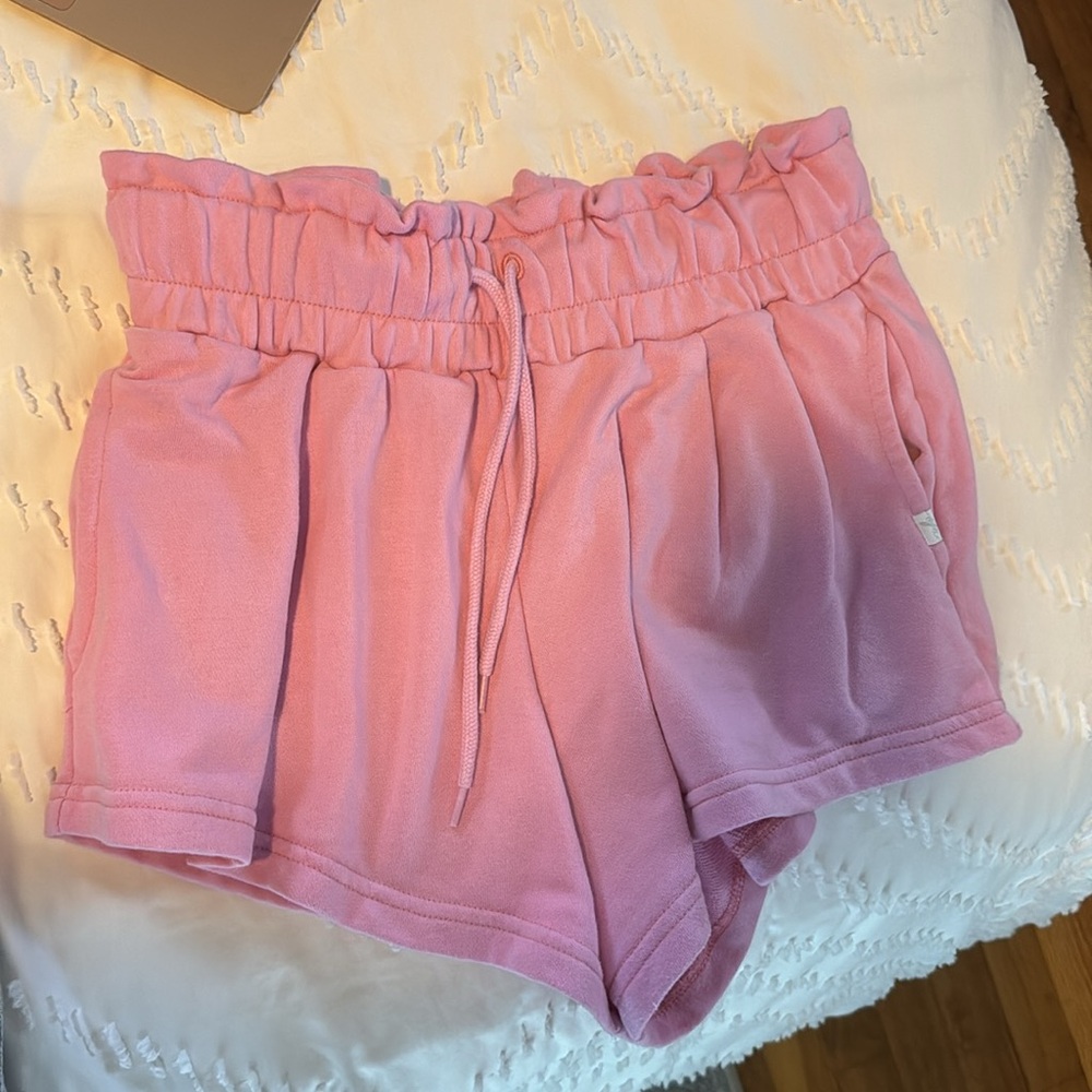 Pink UO lounge shorts